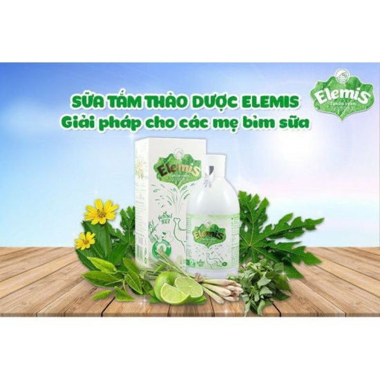 Sữa tắm elemis 200ml thảo dược dành cho trẻ nhỏ,rôm sẩy,mụn nhọt,mẩn ngứa - ảnh sản phẩm 1