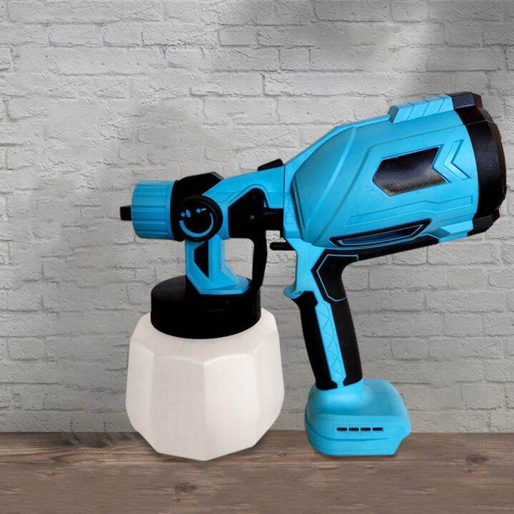 1000ml-electric-spray-gun-cordless-paint-sprayer-auto-furniture-steel-coating-airbrush-compatible-for-makita-18v-battery