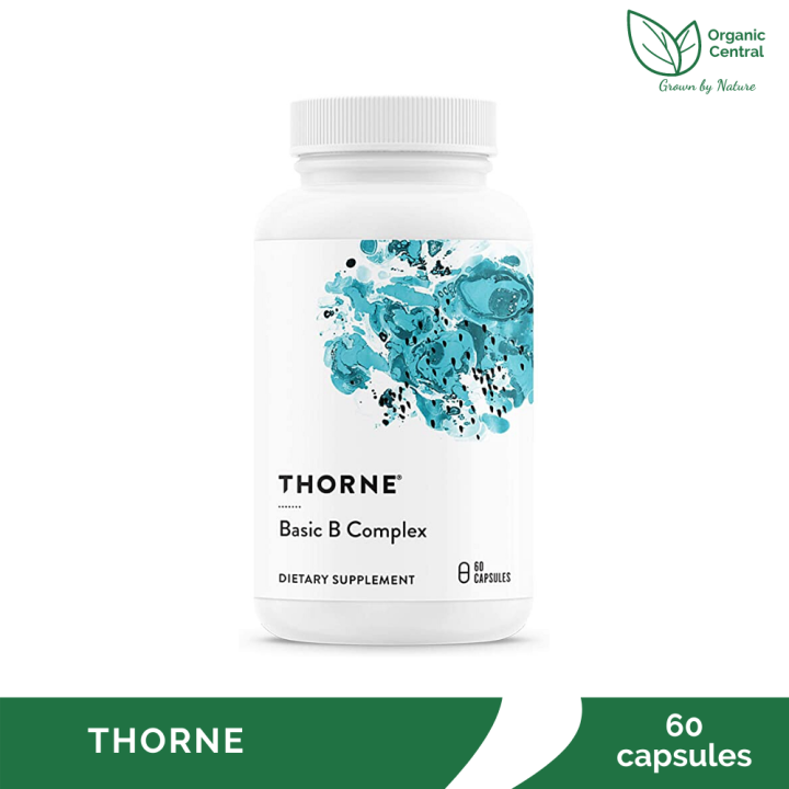 Thorne Basic B Complex 60 Capsules | Lazada PH