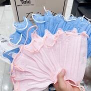 Combo 100 cái  Khẩu Trang Cua TAKI 4 Lớp Chính Hãng Dày Dặn Ôm Sắt Mặt