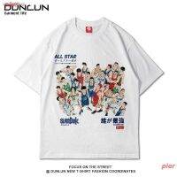 【New】LWT0001McvLee pier slam dunk เสื้อยืด ผู้ชาย สไตล์เกาหลี ตัวละครอนิเมะ รุ่น เสื้อ เสื้อยืด สตรีท รุ่นเสื้อยืด