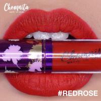 Chomnita Matte Lip Color ลิปลิขวิด แมท ชมนิต้า กันน้ำ ไม่มีสารกันเสีย ขนาด 2 ml. No.Redrose