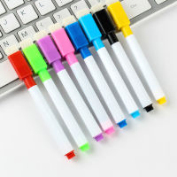 LOLEDE Multi 8 สีปากกาไวท์บอร์ด Erasable Marker ปากกาสำหรับกระดานไวท์บอร์ดแก้วเด็กวาดสำนักงานการประชุมโรงเรียนครู-Yrrey