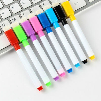 LOLEDE Multi 8Colors Whiteboard Pen Set Erasable Marker Pen for White Board Glass Kids Drawing Office Meeting School Teacher-zptcm3861