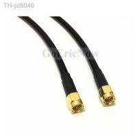 ┋▧▪  5 pcs RF Coaxial SMA Male to SMA Male for RG58 Jumper cable Connector (20CM)