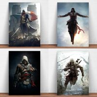 Assassins Creed Game Metal Tin Sign Home Decor Wall Decor Decorative Metal Plate Wall Art Poster Gift（Only one size: 20cmX30cm）(Contact seller, free custom pattern)