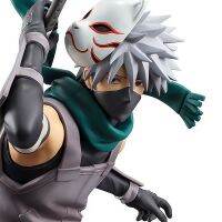 Corinada New Popular 23CM Anime Naruto Doll with Changing Head Hatake Kakashi Action Dark PVC Collectible ModelToyGifts