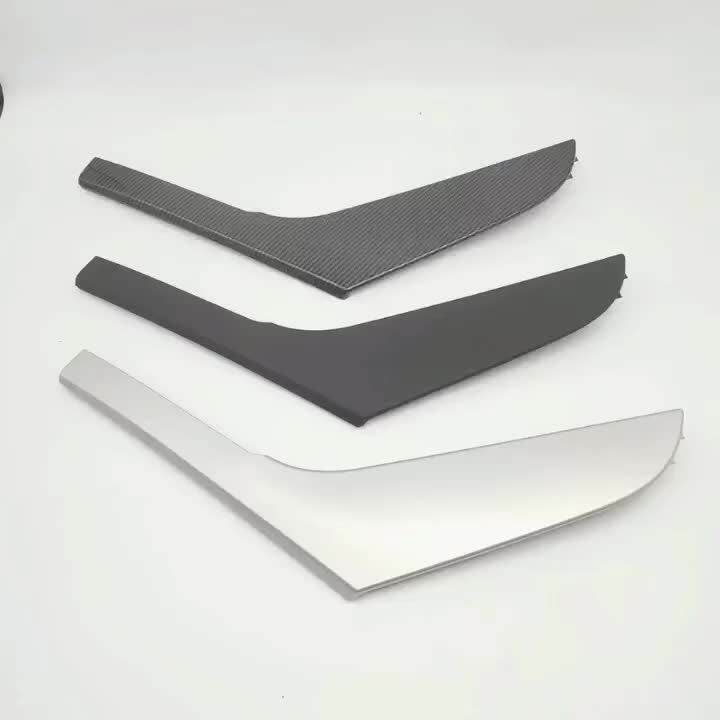 4 Doors Car Interior Left Right Door Pull Handle Panel Trim Cover For