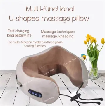 Multifunctional U-shaped pillow massage pillow Electric Neck