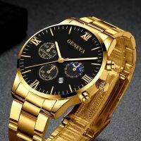 「Dark blue watch」2022 Black GoldMen LuxurySteel Business Dollmasculino