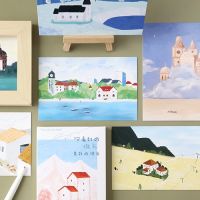 30pcs My Hometown Near Sea Card Multi-use As Scrapbooking Party Invitation DIY Decoration Gift Card Message Card Postcard