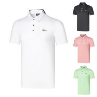 Titleist Golf clothing mens short sleeve T-shirt colours sports leisure joker quick-drying breathable golf polo unlined upper garment jacket