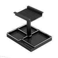 1 Piece Work Stand Repair Station Display Platform Black Metal Rc Car Accessories For 1/18 1/24 RC Car TRX4M SCX24 AX24 FCX24