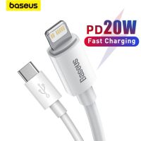 Baseus USB Type C 20W สำหรับสายชาร์จโค้ด iPhone 11x8