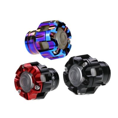 “：{}” Motorcycle Electric Bike LED Fork Cup / Axle Cover DC 12V Universal For Axle Diameter Less Than 15Mm