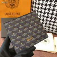 Fauré LePag fish scale leather genuine pickup bag coin purse men and women short clip BY Bajia Backpack