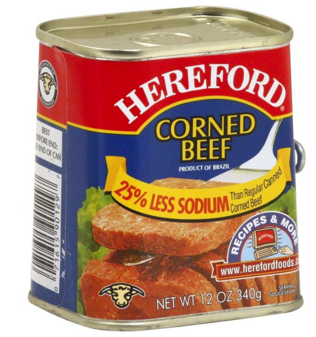 Hereford Corned Beef Less Sodium 340g Lazada PH