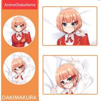 Anime เราไม่เคยเรียนรู้สาวเซ็กซี่น่ารัก Ogata Rizu Kirisu Mafuyu ปลอกหมอนโยนหมอน Otaku Bedding Dakimakura ปลอกหมอน