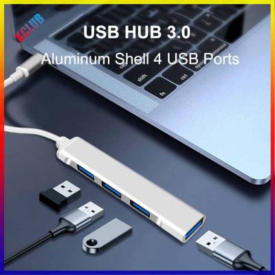 แบบพกพา USB Type C ตัวขยายฮับ4พอร์ต USB 3.0 2.0อะแดปเตอร์เครื่องแยกอเนกประสงค์