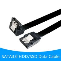 50CM SATA Cable III 1/2PCS 6Gbps Hard Disk Drive Data Serial ATA Straight 90 Degree Sata Cable for SATA HDD SSD Cord line