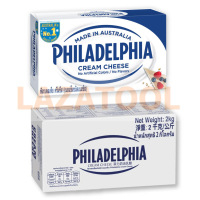 ฟิลาเดลเฟีย ครีมชีส ชีสเค้ก Philadelphia Cream Cheese 250 g/ 2kg