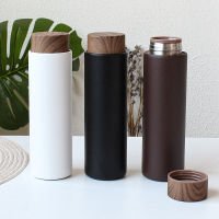 Simple Men And Women Vacuum Flask Personality Student Tea Cup Creative Portable 304 Stainless Steel Vacuum Bottle