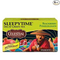 Celestial Seasonings ? Blackberry Pomegrana? Herbal Tea, Sleepytime, Caffeine Free ช่วยหลับ ปราศจากคาเฟอีน 20 bags