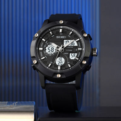 HotSKMEI 1757กีฬาดิจิตอลกองทัพบุรุษนาฬิกา LED ควอตซ์นาฬิกาอิเล็กทรอนิกส์นาฬิกาข้อมือกันน้ำ10Bar Relógio Masculino