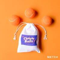 METCH Cheese Balls - Cheesy Orange Tennis Balls