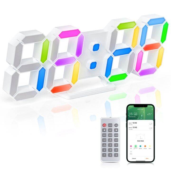 clock-wall-white-clock-living-room-modern-personality-multifunctional-electronic