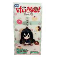 [มือ1/ใหม่]Azusa Nakano (นากาโนะ อาซึสะ) พวงกุญแจการ์ตูน K-On! เค-อง! ก๊วนดนตรีแป๋วแหวว งานลิขสิทธิ์แท้จากญี่ปุ่น