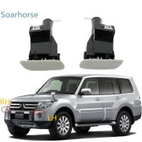 สำหรับ Mitsubishi Pajero Sho V93 V95 V96 V97ไฟหน้ารถเครื่องซักผ้าหัวฉีดสเปรย์ Assy ไฟหน้า Water Jet พร้อมฝาครอบ