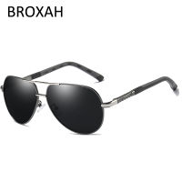 Mens Sun Glasses Aviation Polarized Sunglasses Women Cool Driving Sun Glasses Retro Unisex Eyewear UV400 Shades with Box