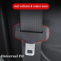 ✻ For BMW F30 Opel Tesla Audi Mercedes-Benz VW Honda Hyundai Ford Toyota Car PU Seat Belt Buckle Protector Cover Decor Accessory