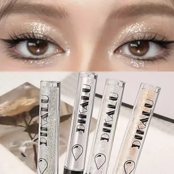 Diamond Glitter Eyeshadow Liquid Eyeliner Eye Shadow Sequins Makeup  Highlighter*