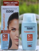 ใหม่ล่าสุดISDIN Fotoprotector Fusion Water 50mlครีมกันแดดปกป้องผิวขั้นสุด