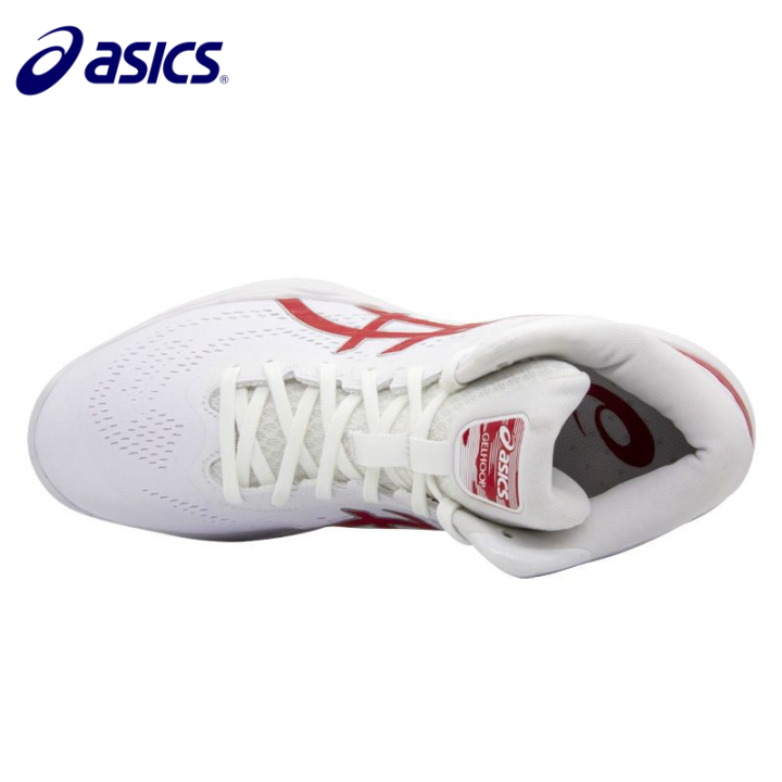 2023-asics-การต่อสู้ที่เกิดขึ้นจริงรองเท้าบาสเก็ตบอล-gelhoop-v14ช่วยตรงกลาง1063a050รองเท้าบาสเก็ตบอลกีฬารองเท้าบาสเกตบอลของผู้ชาย