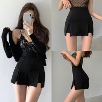 COD ✿❖✎ The Monolopy Shop28dfgs8dgs Women Black Summer Sexy High Waist Skirt