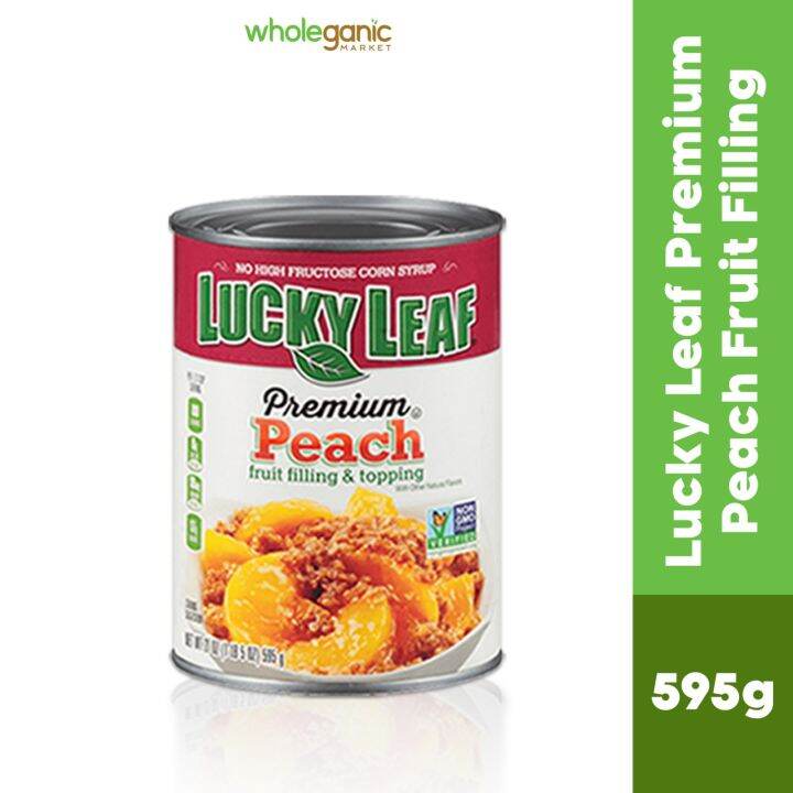 Lucky Leaf Premium Peach Fruit Filling & Topping 595g | Lazada PH