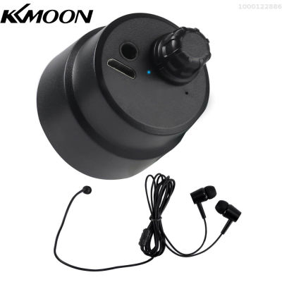 KKmoon เครื่องตรวจจับการฟังเสียงผ่านไมโครโฟนติดผนังน้ำรั่ววิศวกรอุปกรณ์ตรวจจับการรั่วไหลของน้ำมัน