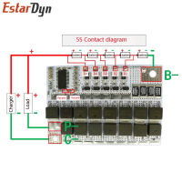 18โวลต์21โวลต์100A 5วินาที BMS Li-Ion LMO LiFePO4 Ternary ลิเธียมแบตเตอรี่แผงวงจรป้องกัน Li-POLYMER สมดุลคณะกรรมการการชาร์จโมดูล
