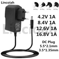 4.2V 8.4V 12.6V 16.8V 1A 1000MA Adapter Power Supply 4.2 8.4 12.6 16.8 V Volt charger DC 5.5x2.1MM for 18650 lithium battery