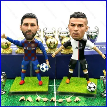 Minix Collectible Figurines Giant Club Football Star Series Messi Neymar  Fati Suarez Mbappe Collection Model Action