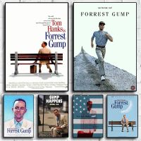 Forrest Gump ตัวละครภาพยนตร์คลาสสิก Series ภาพวาดผ้าใบพิมพ์โปสเตอร์สำหรับห้องนั่งเล่น Wall Art Home Decor รูปภาพ Gifts