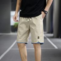 2023 Summer Mens Shorts Sports Five-Point Pants Loose Casual Beach Pants Solid Color Trend Outer Wear Large Size Shorts 8Xl