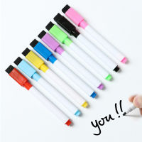 BC 1PC Magnetic Whiteboard Markers Erasable Liquid Chalk Markers With Eraser Water-Base Ink Quick Drying Office Supplies