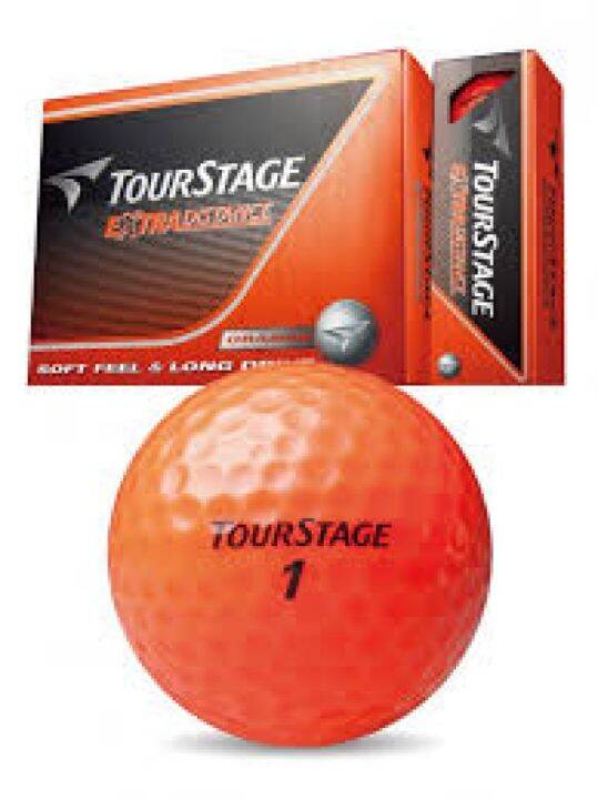 TourStage Extra Distance Golf Ball Orange ( Original ) Lazada