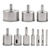 10PC Diamond Drill Bits Set Diamond Hole Saw Set for Ceramic Tile Porcelain Marble Granite Stone Bottles