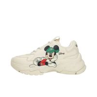 CODyx648 Ready Stock MLB Disney Mickey Mouse NY Trend Fashion Chunky Increased Mens and Womens Lovers Casual Sports Shoes