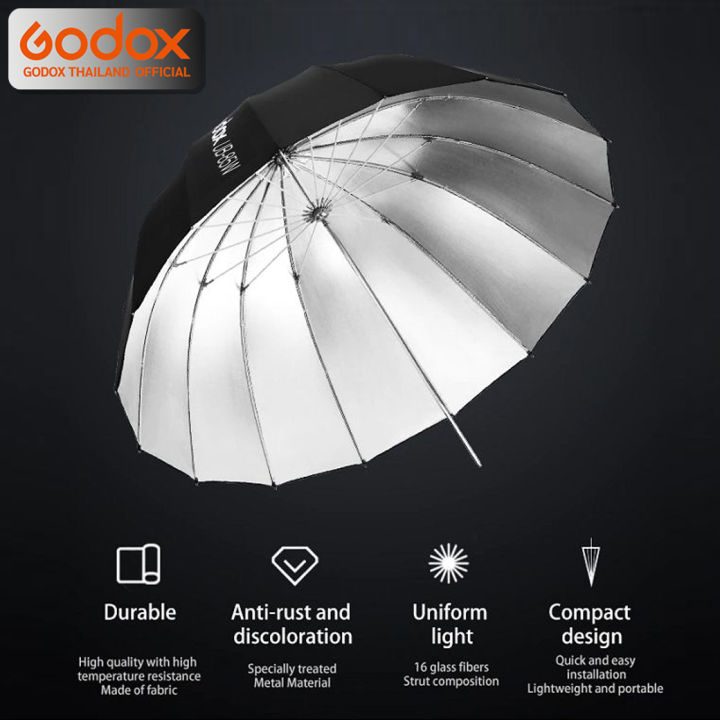 godox-umbrella-ub-85w-ร่มสะท้อน-ขาว-ดำ-85-cm-33-5-inch-white-black-parabolic-umbrella-85-cm